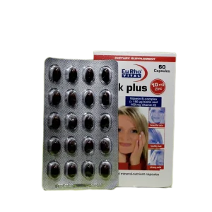 کپسول زینک پلاس یوروویتال 30 عددی