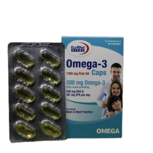 کپسول امگا 3 یوروویتال 30 عددی