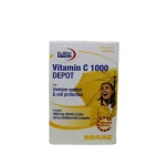 قرص ویتامین C دپو 1000 یوروویتال 60عددی