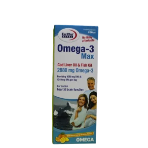 شربت امگا 3 مکس یوروویتال
