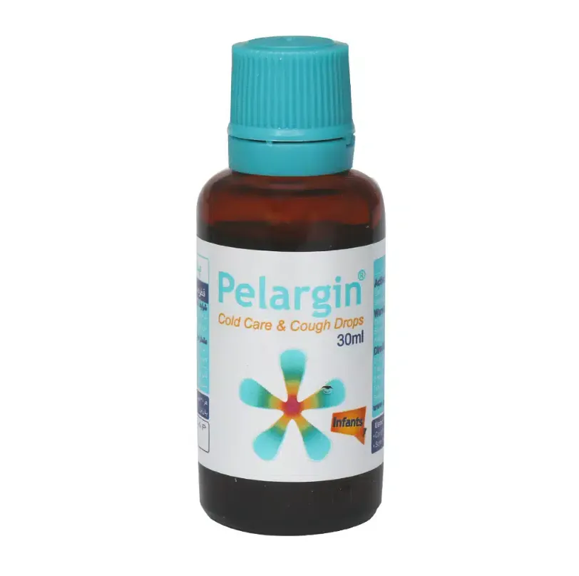 قطره سرماخوردگی و ضد سرفه پلارژین پارس گیتا دارو 30 میلی لیتر